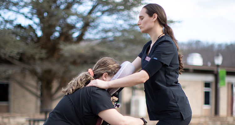 Massage Therapy students