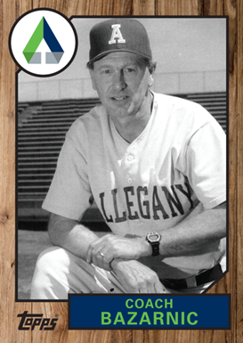 Coach Bazarnic Baseball Card