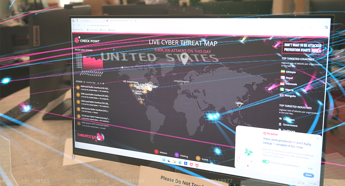 Images of Cyber Threat Map