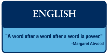 English - "A word after a word after a word is power" - Margaret Altwood