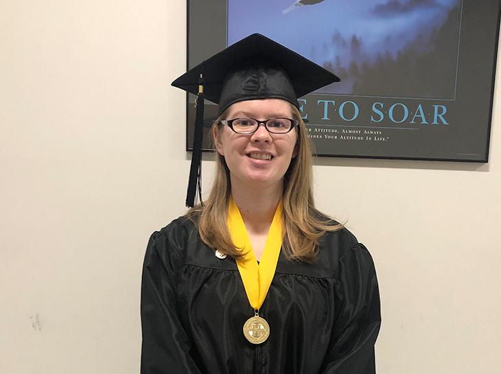 Honor's Student Celebrating Graduation