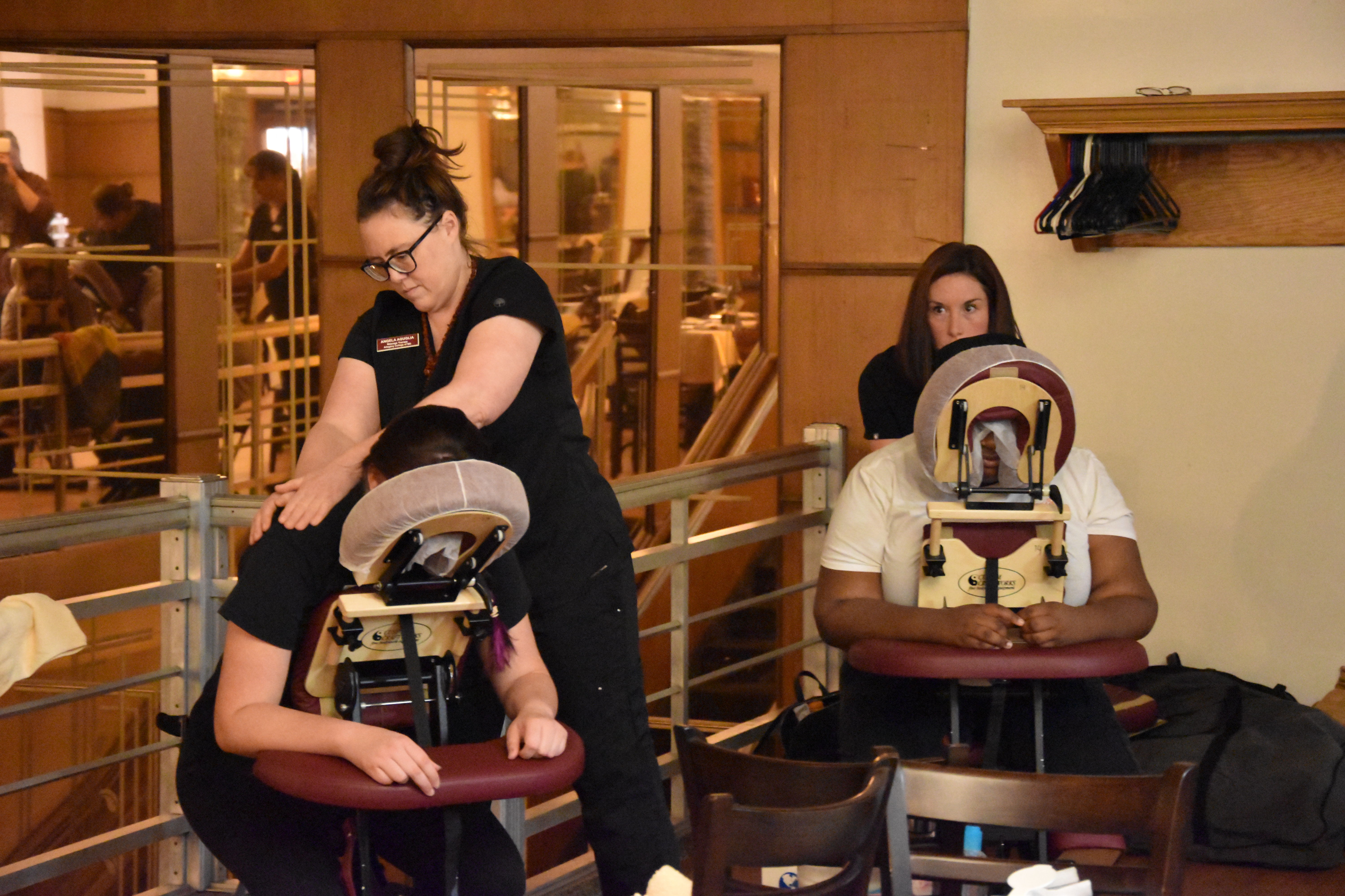 Massage Therapy Class in Culinary Café