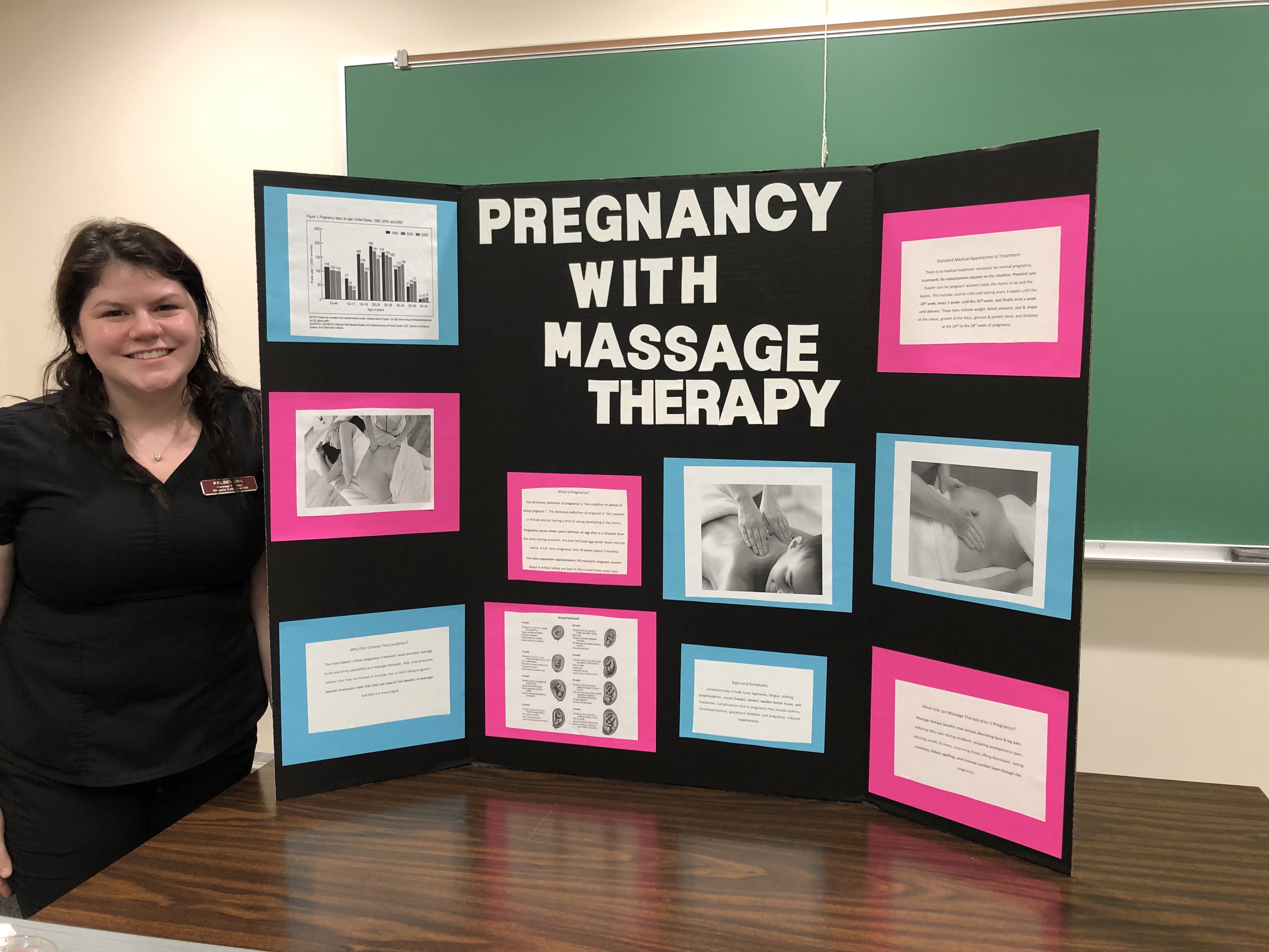 Massage Therapy Student presentation