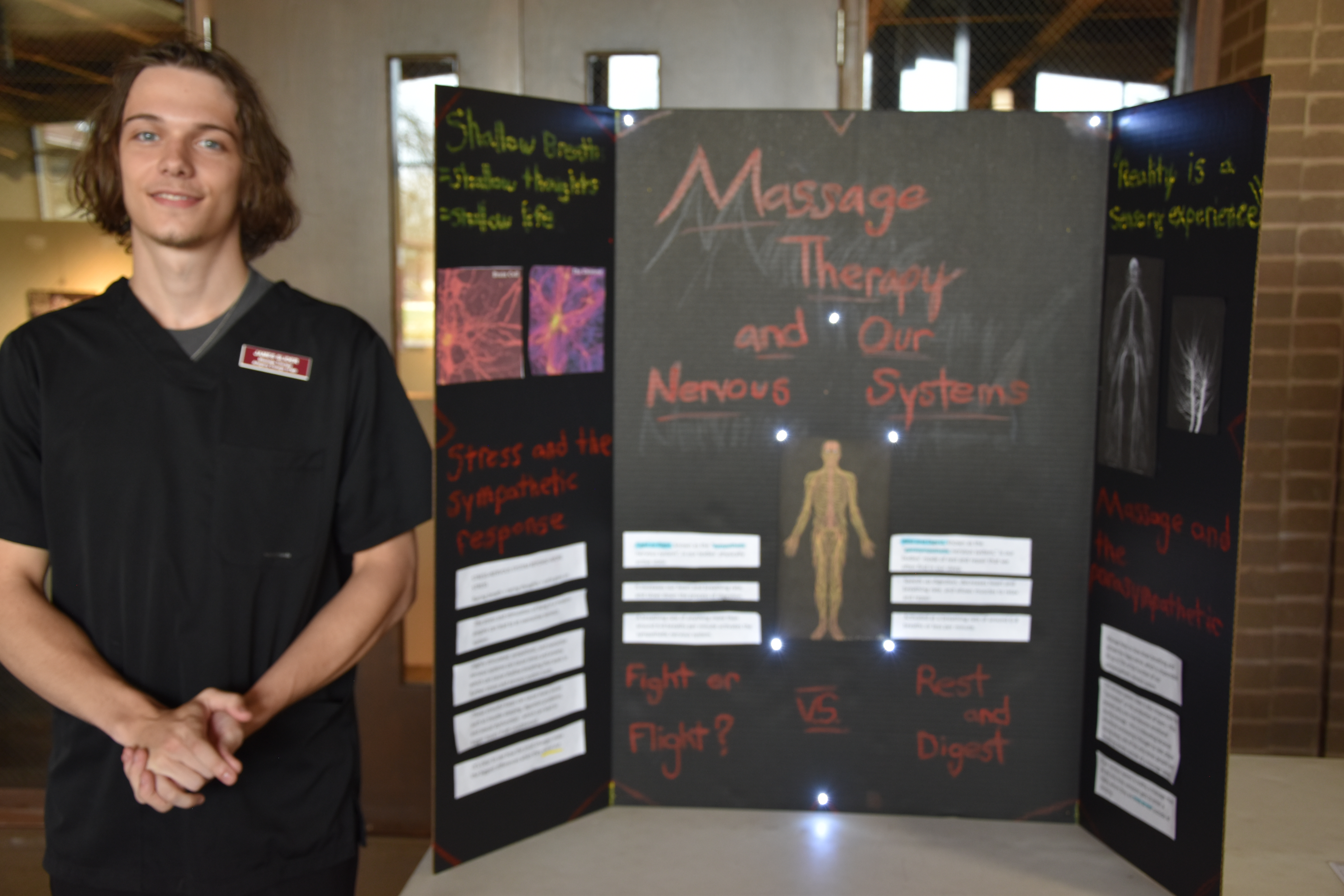 Massage Therapy Student presentation