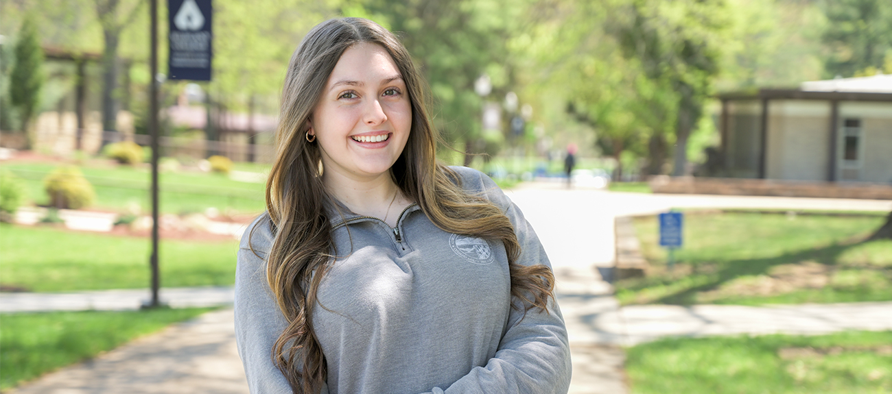 Student on Campus