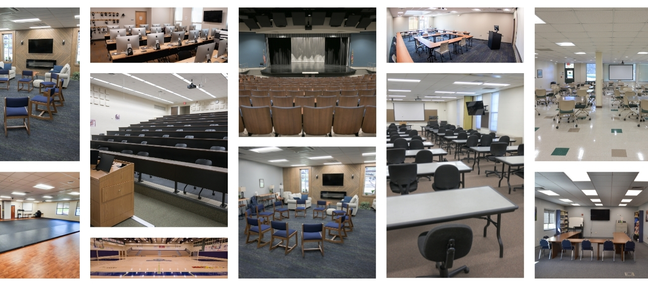 Rooms Scheduling System Various campus spaces