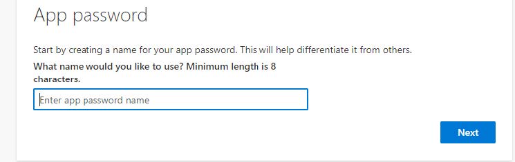 App password