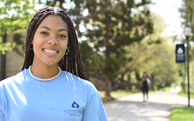 Student on Campus