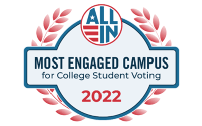 ALL IN Engaged Campus award logo