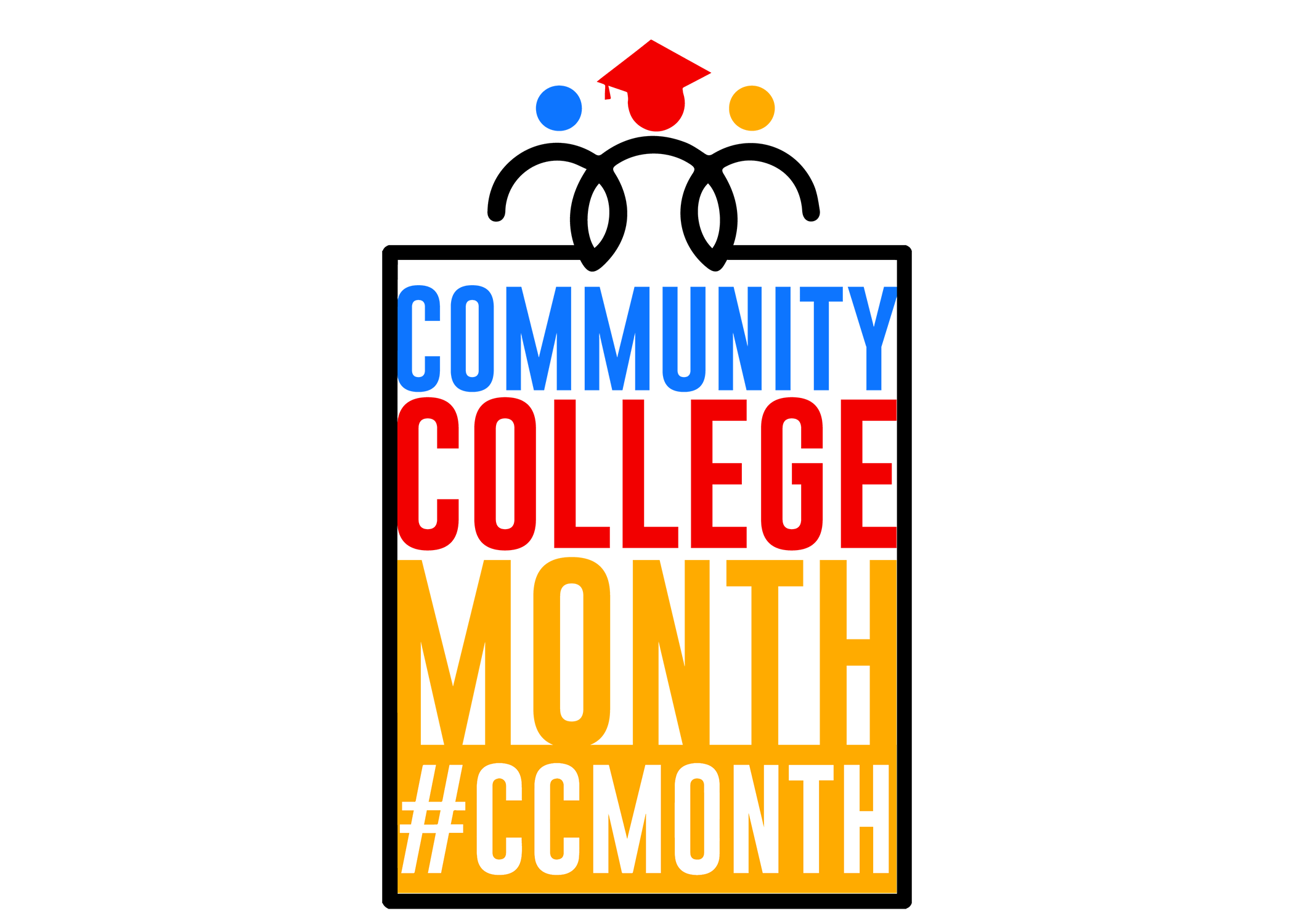 Community College Month logo