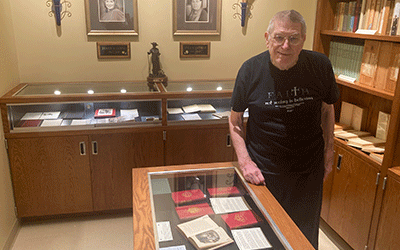 Dr. Cook in the Janet Zastrow Cook Collection