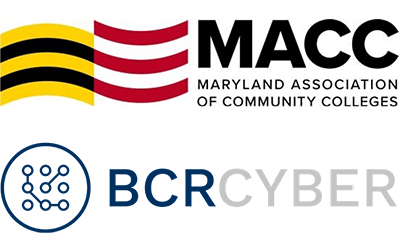 MACC and BCR Cyber logos