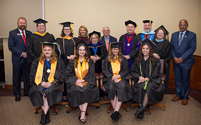 Fall '23 graduation party at ACM 