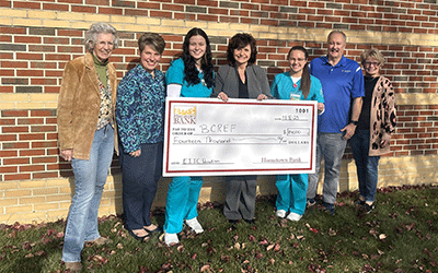 Hometown Bank, Foundation & ACM staff, students