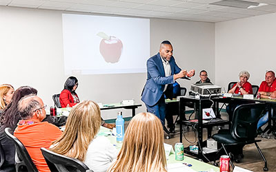 Montez King at Manufacturing Roundtable