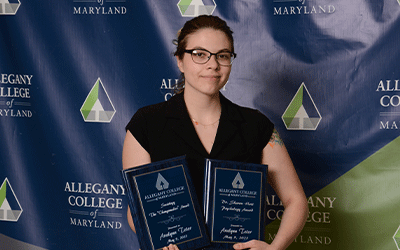 Aralynn Teter, awards recipient